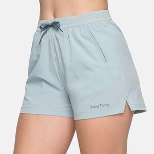 Outdoor Voices Doing Things Shorts - Light Blue